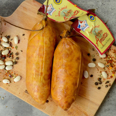 Morteau pork sausage (non halal), France | Maison Duffour