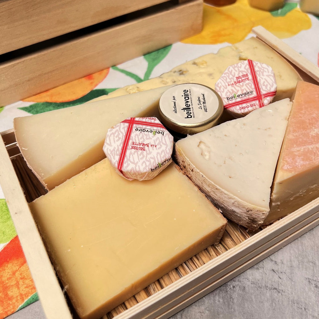 The French cheese tray, France | Maison Duffour