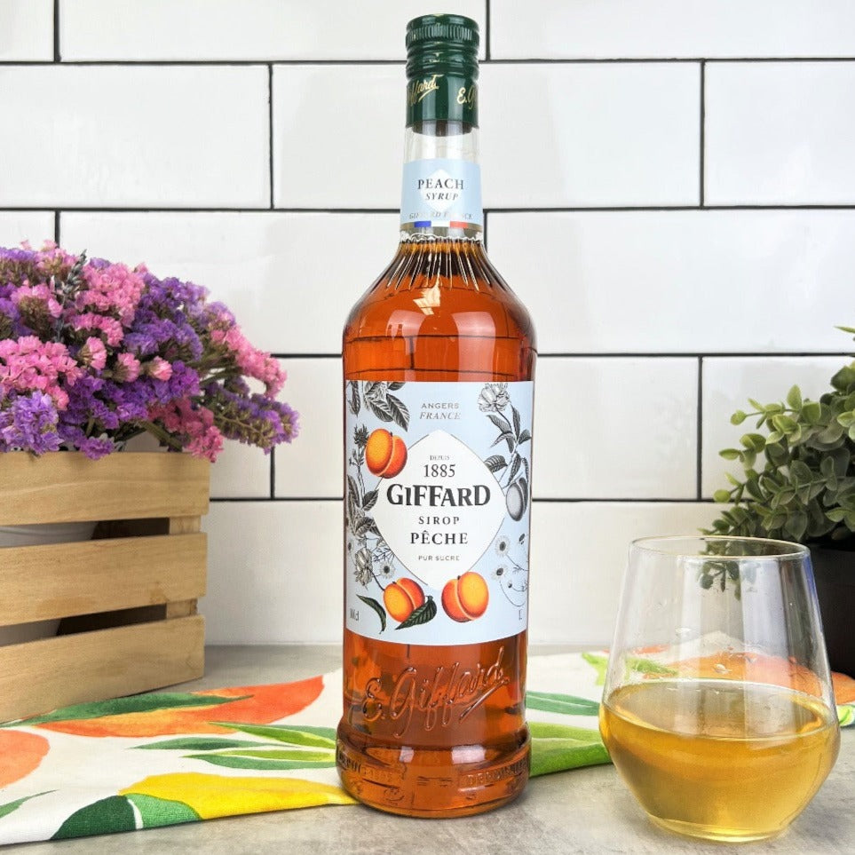 Peach syrup, France | Maison Duffour 