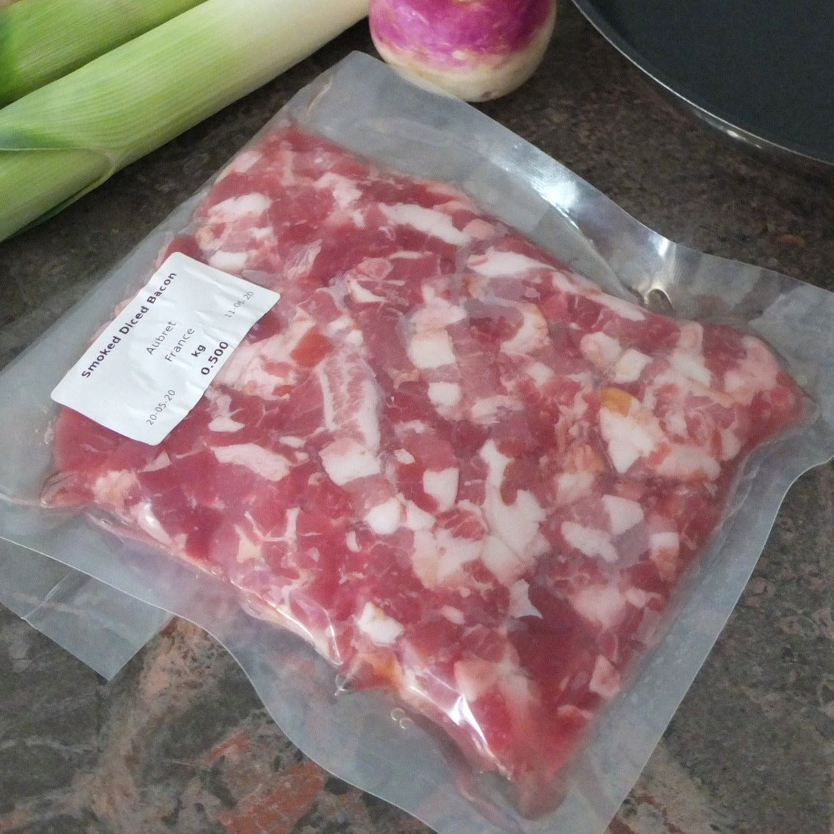 Smoked diced bacon lardons