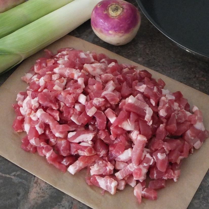 Smoked diced bacon lardons