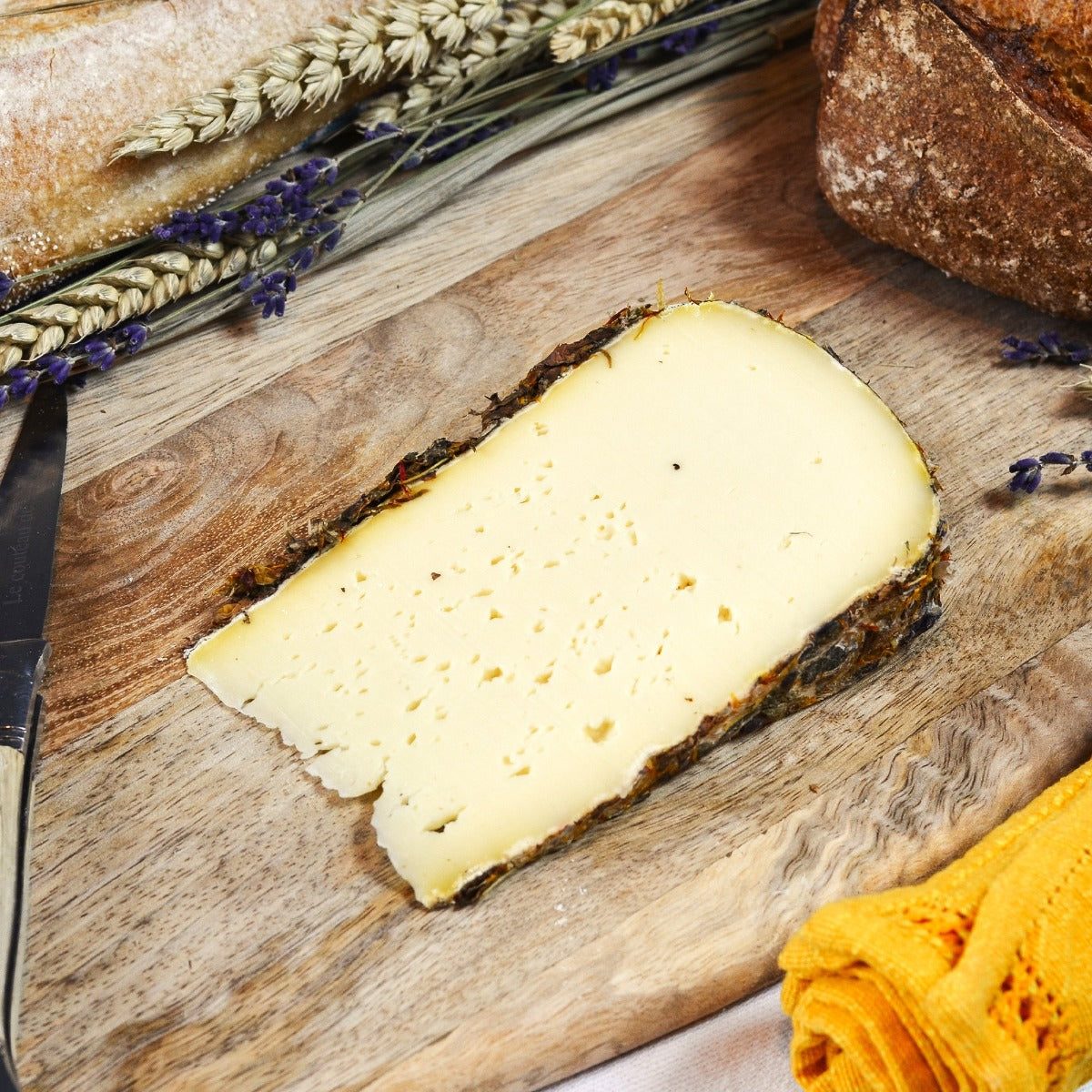Tomme aux  fleurs