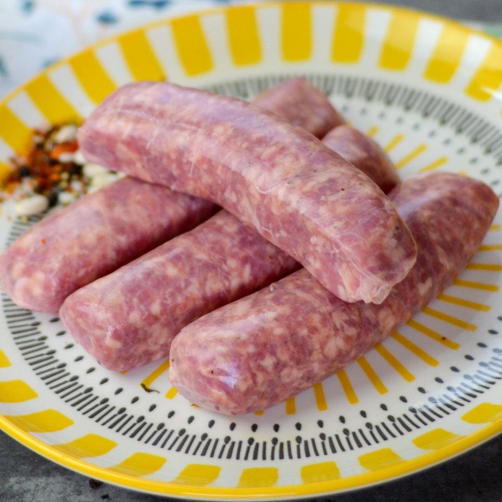 Toulouse pork sausage, non halal | Maison Duffour