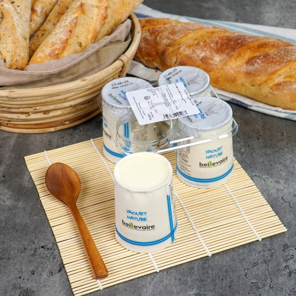 Nature yoghurts, whole milk, France | Maison Duffour 