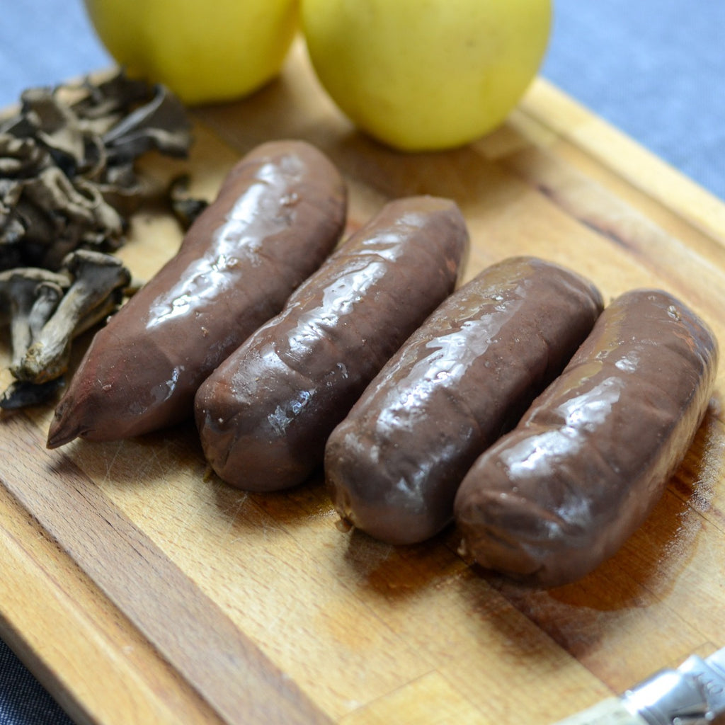 Black pudding with onion (non halal), France | Maison Duffour 